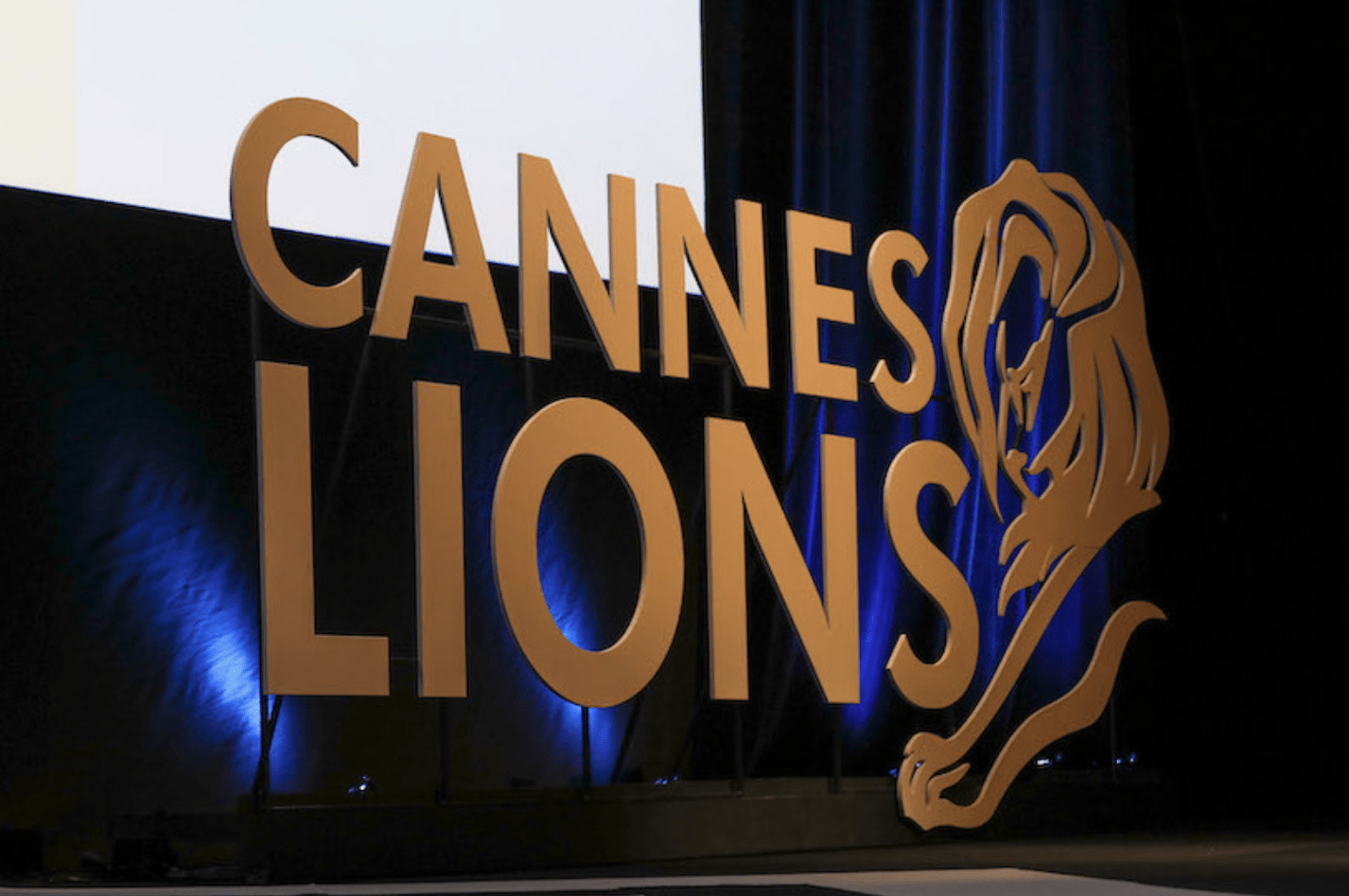 Photo of the Cannes Lions sign