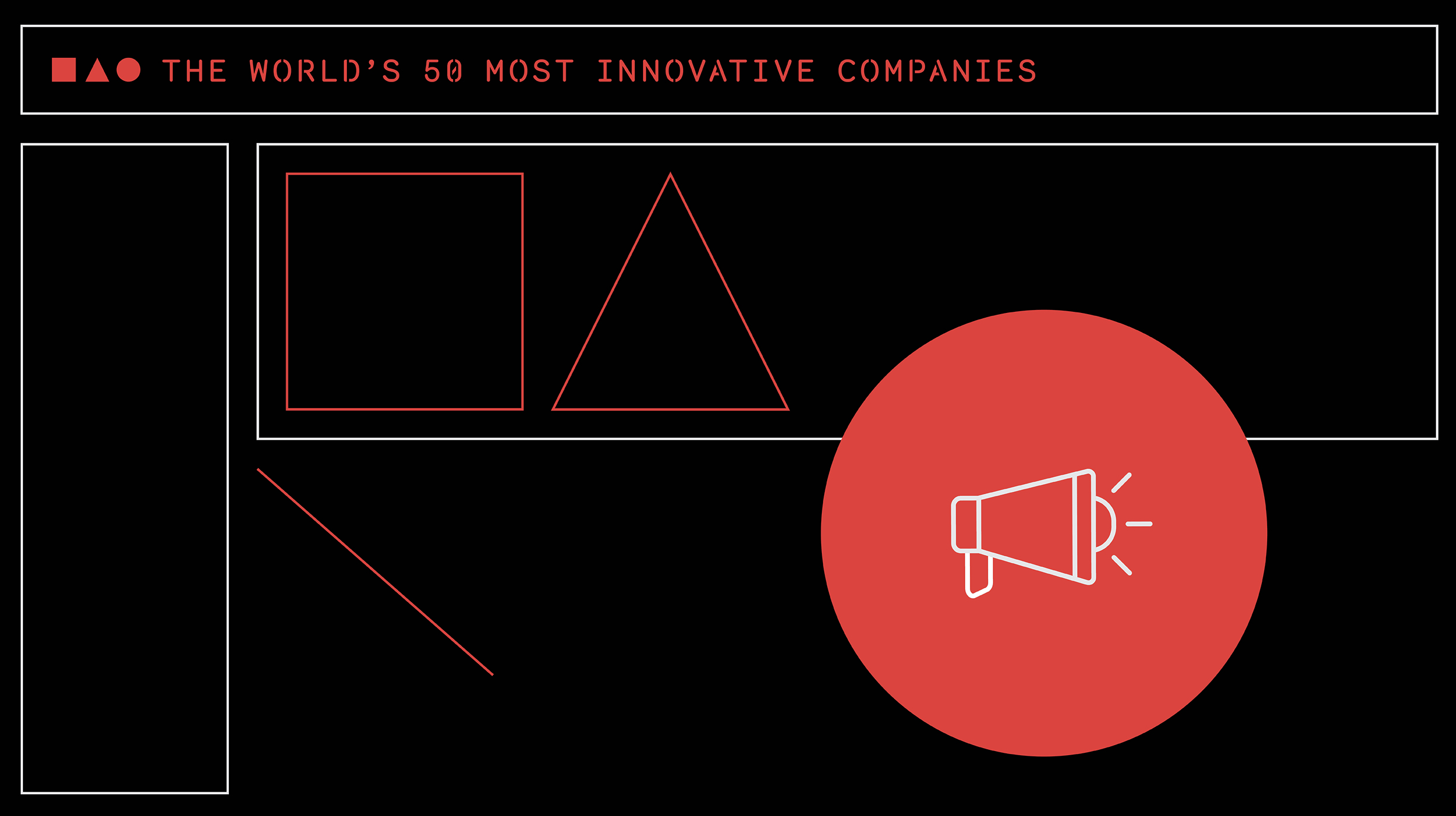 Photo illustration for Fast Company's "The World's 50 Most Innovative Companies"