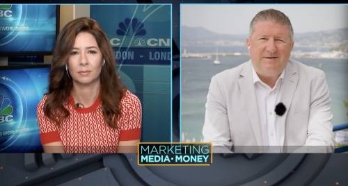 TBWA\Worldwide CEO Troy Ruhanen interviewing for CNBC