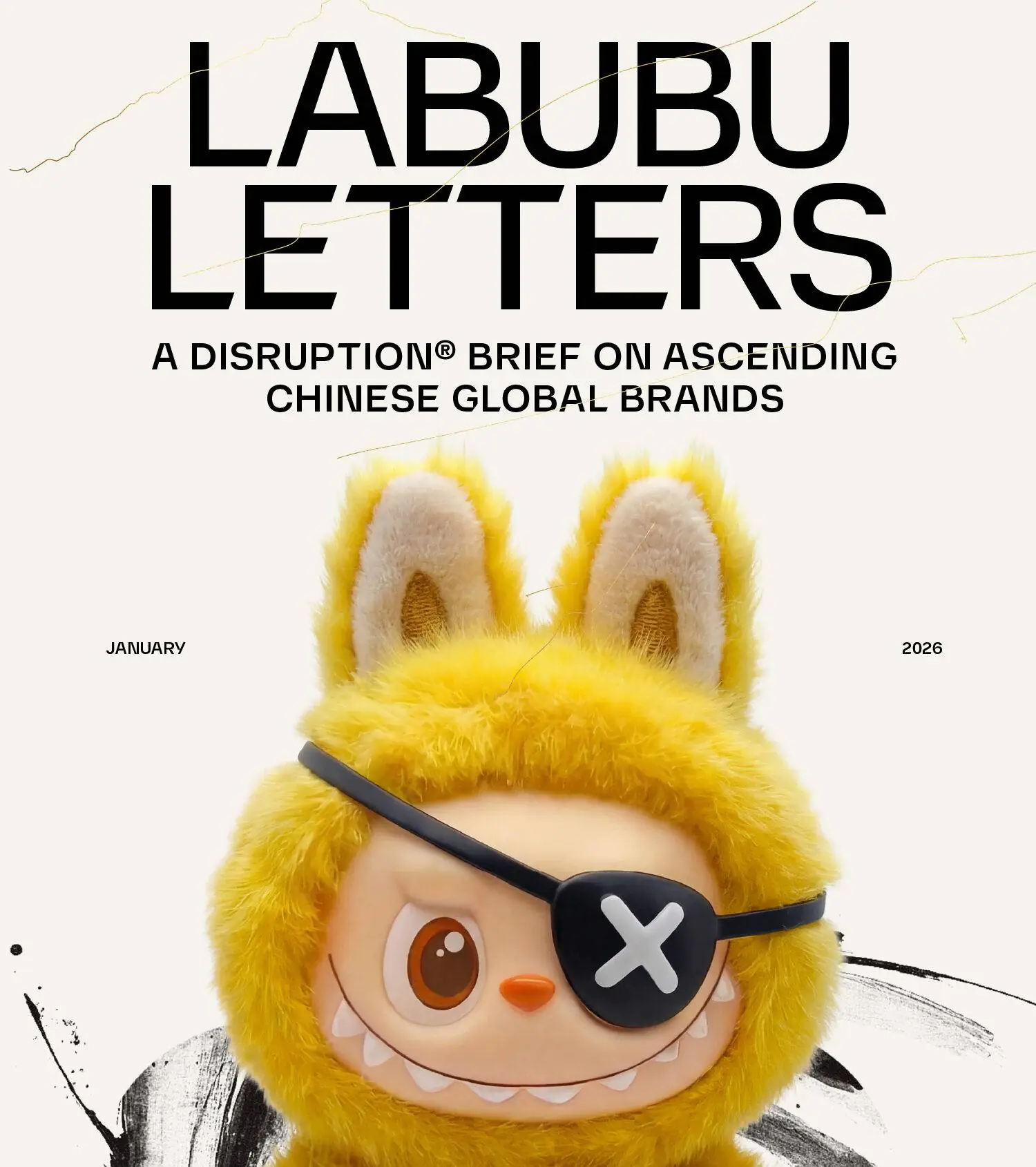 A Labubu with a pirate eye patch