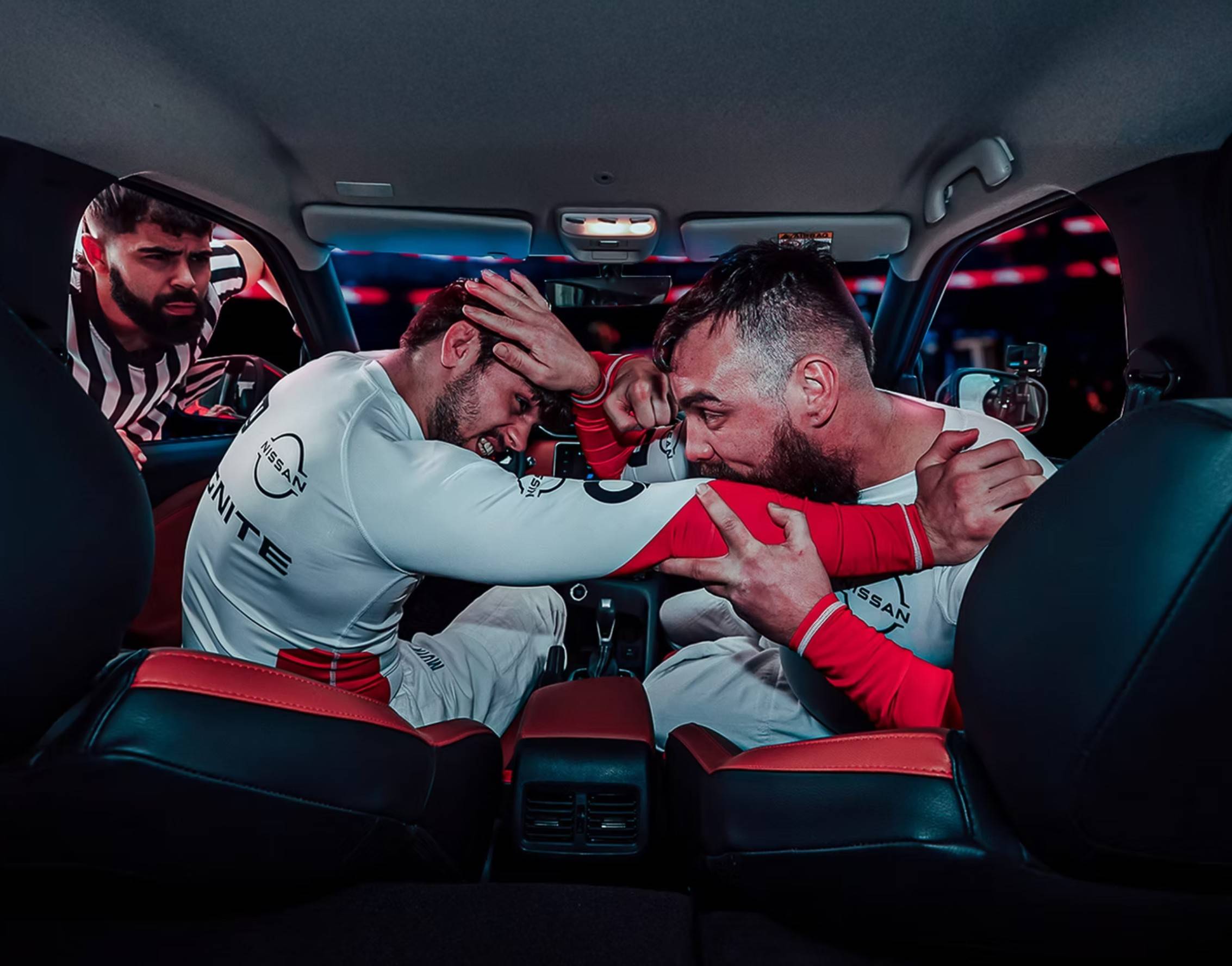 Key visual for Nissan Carjitsu by TBWA\RAAD
